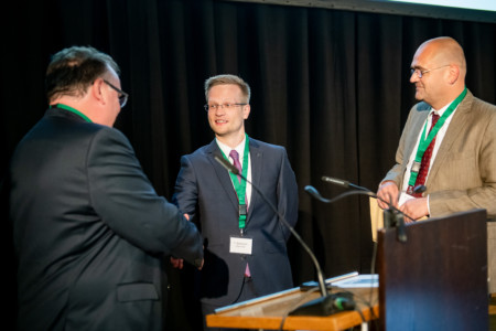 Der Nikolai-Guleke-Preis der TGC ging an Dr. med. Thomas Bartzsch.