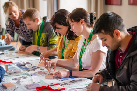 Impressionen vom Nahtkurs.