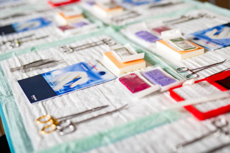 Impressionen vom Nahtkurs.