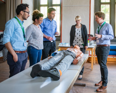 Trainingskurs Schockraummanagement.