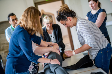 Trainingskurs Schockraummanagement.