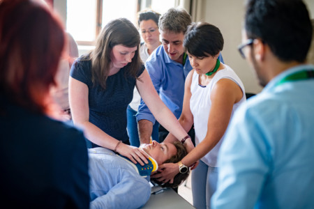 Trainingskurs Schockraummanagement.