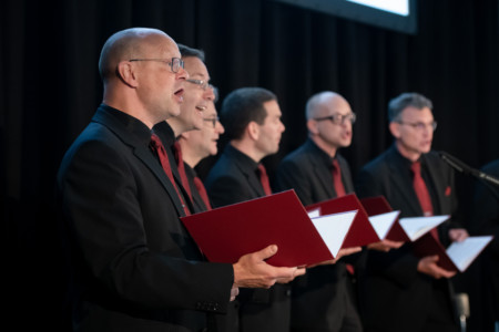 Die Saalfelder Vocalisten gestalteten die Kongresseröffnung musikalisch. Saalfelder Vocalisten