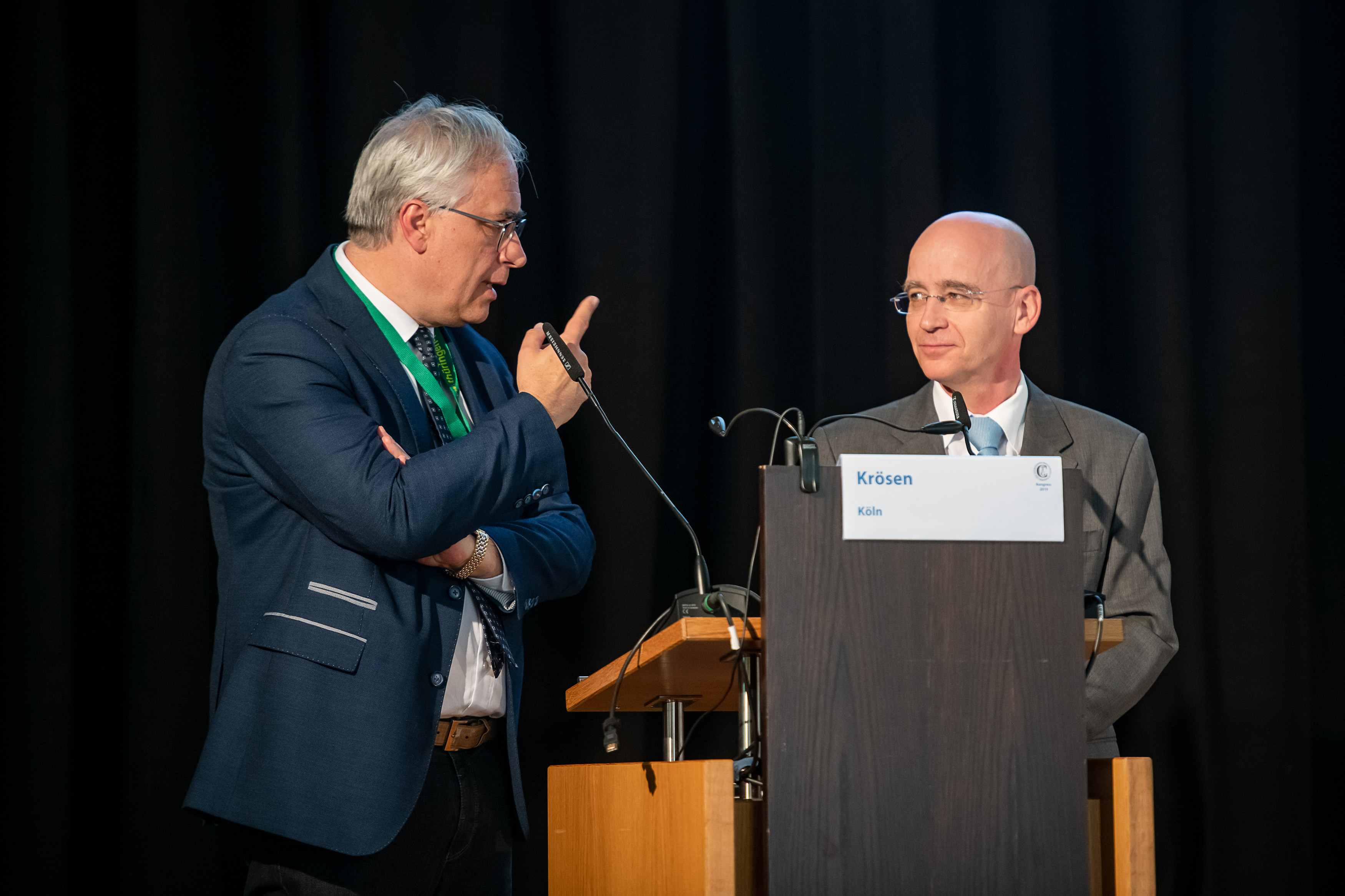 CED – aktuelle Therapiestrategien interdisplinär: Prof. Dr. med. Peter Konturek und Prof. Dr. med. Anton Krösen.