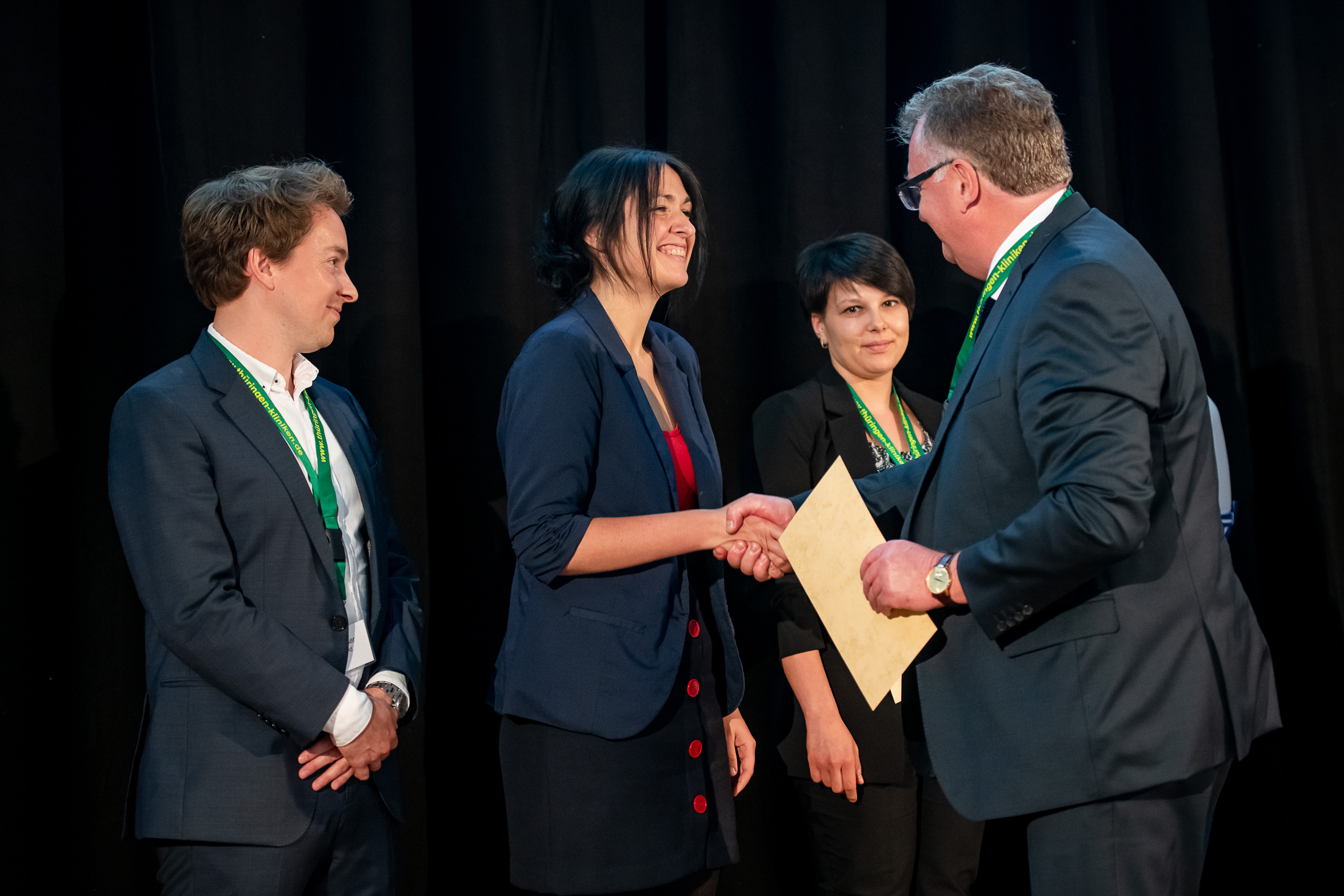 Am Freitagnachmittag wurden die Vortragspreise des Jungens Forums verliehen.